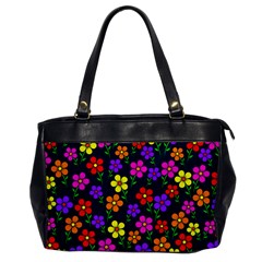 Background Flower Floral Bloom Oversize Office Handbag