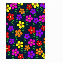 Background Flower Floral Bloom Large Garden Flag (Two Sides)