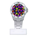 Background Flower Floral Bloom Plastic Nurses Watch Front