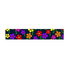 Background Flower Floral Bloom Flano Scarf (Mini)