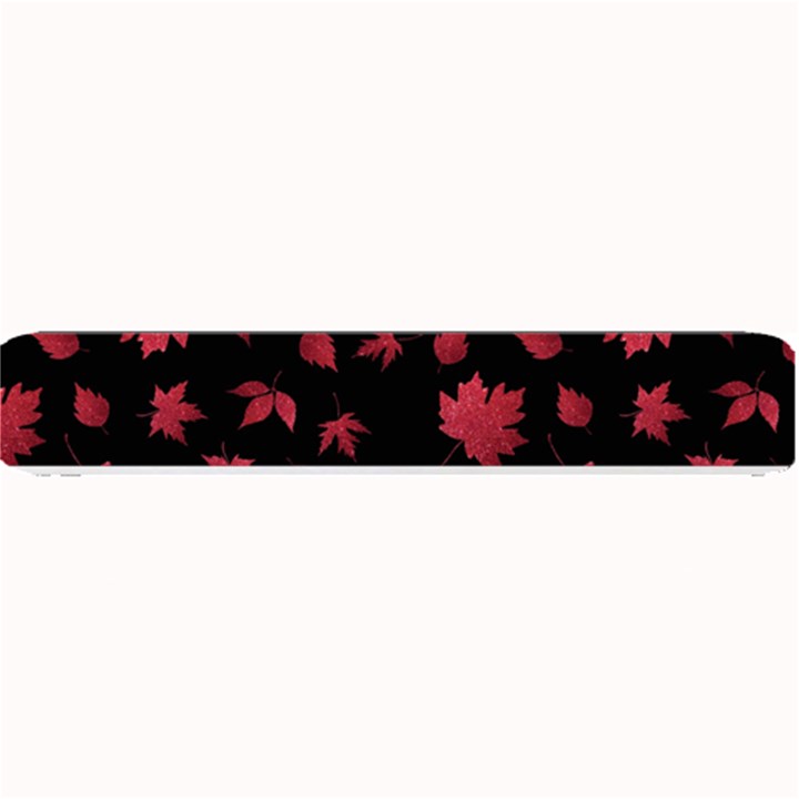 Red Autumn Leaves Autumn Forest Small Bar Mats