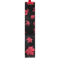 Red Autumn Leaves Autumn Forest Large Book Marks by Ravend