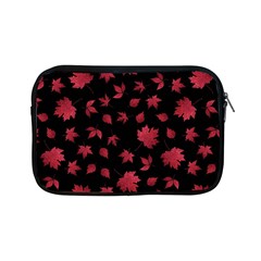 Red Autumn Leaves Autumn Forest Apple Ipad Mini Zipper Cases by Ravend