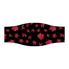 Red Autumn Leaves Autumn Forest Stretchable Headband by Ravend