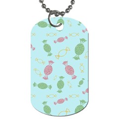 Toffees Candy Sweet Dessert Dog Tag (one Side) by Ravend