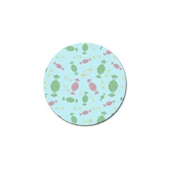 Toffees Candy Sweet Dessert Golf Ball Marker by Ravend