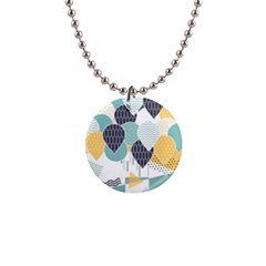 Abstract Balloon Pattern Decoration 1  Button Necklace by Ravend