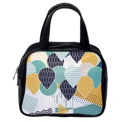 Abstract Balloon Pattern Decoration Classic Handbag (one Side)