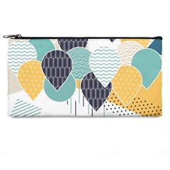 Abstract Balloon Pattern Decoration Pencil Case by Ravend