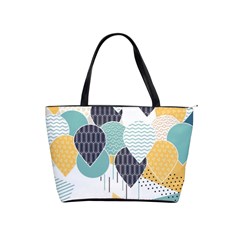 Abstract Balloon Pattern Decoration Classic Shoulder Handbag by Ravend