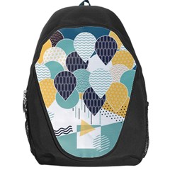 Abstract Balloon Pattern Decoration Backpack Bag by Ravend