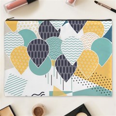 Abstract Balloon Pattern Decoration Cosmetic Bag (xxxl) by Ravend