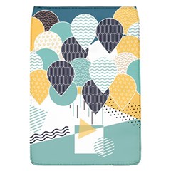 Abstract Balloon Pattern Decoration Removable Flap Cover (l) by Ravend