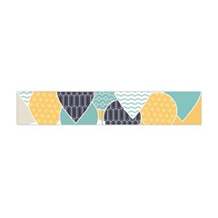 Abstract Balloon Pattern Decoration Flano Scarf (Mini)