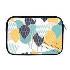 Abstract Balloon Pattern Decoration Apple Macbook Pro 17  Zipper Case by Ravend