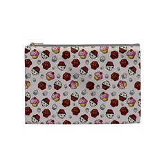 Cake Cupcake Sweet Dessert Food Cosmetic Bag (medium) by Ravend