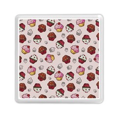 Cake Cupcake Sweet Dessert Food Memory Card Reader (square) by Ravend