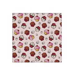 Cake Cupcake Sweet Dessert Food Satin Bandana Scarf 22  X 22  by Ravend