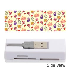 Cupcake Pattern Lollipop Memory Card Reader (stick) by Ravend