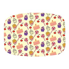 Cupcake Pattern Lollipop Mini Square Pill Box by Ravend