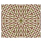 Kaleidoscope Line Triangle Pattern Double Sided Flano Blanket (Small)  50 x40  Blanket Front