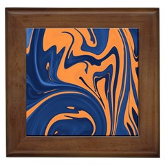 Abstract Background Texture Pattern Framed Tile by Ravend