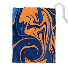 Abstract Background Texture Pattern Drawstring Pouch (4xl) by Ravend