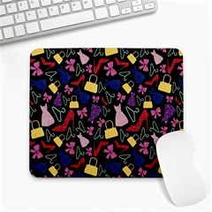 Fashion Pattern Accessories Design Large Mousepads by Ravend