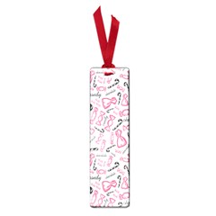 Candy Pink Black-cute Sweat Small Book Marks by Ravend