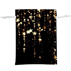 Stars Christmas Background Pattern  Lightweight Drawstring Pouch (xl) by danenraven