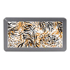 Tiger Pattern Background Memory Card Reader (mini) by danenraven