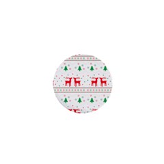 Christmas Illustration Texture Pattern 1  Mini Magnets by danenraven