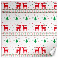 Christmas Illustration Texture Pattern Canvas 16  X 16  by danenraven