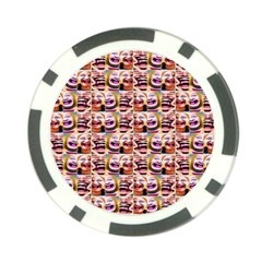 Funny Monsters Teens Collage Poker Chip Card Guard by dflcprintsclothing