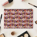 Funny Monsters Teens Collage Cosmetic Bag (Large) Back