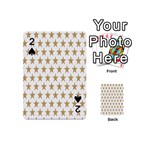 Stars-3 Playing Cards 54 Designs (Mini) Front - Spade2