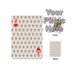 Stars-3 Playing Cards 54 Designs (Mini) Front - Heart2