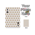 Stars-3 Playing Cards 54 Designs (Mini) Front - Spade4