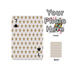 Stars-3 Playing Cards 54 Designs (Mini) Front - Spade7