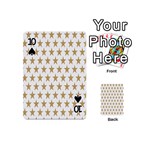 Stars-3 Playing Cards 54 Designs (Mini) Front - Spade10