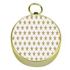 Stars-3 Gold Compasses by nateshop