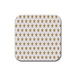 Stars-3 Rubber Coaster (Square) Front