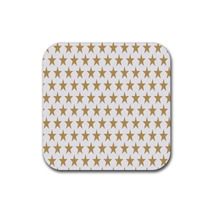 Stars-3 Rubber Coaster (Square)