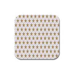 Stars-3 Rubber Square Coaster (4 Pack) by nateshop