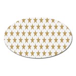 Stars-3 Oval Magnet Front