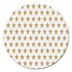 Stars-3 Magnet 5  (round) by nateshop