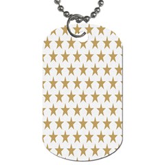 Stars-3 Dog Tag (one Side) by nateshop