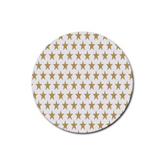 Stars-3 Rubber Coaster (round) by nateshop