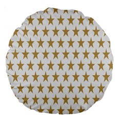 Stars-3 Large 18  Premium Round Cushions by nateshop