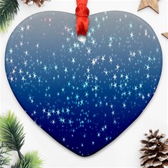 Stars-4 Ornament (heart) by nateshop